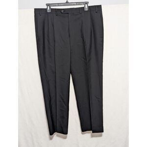 Lauren Ralph Lauren Total Comfort Wool Dress Pants Black Men's Size 36